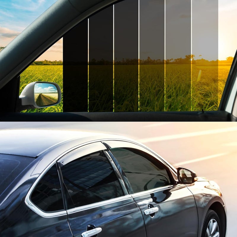 Vepagoo [New Generation] LimoBlack 5% Ceramic Car Window Tint (20" x15FT) - Upgraded Nano IR Rejection & Signal Safe, 99% UV Block, Lifetime Bubble-Easy Installation in Luxury Sedans/SUVs - Image 1